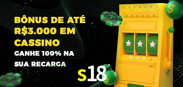 s18 melhor bônus de depósito